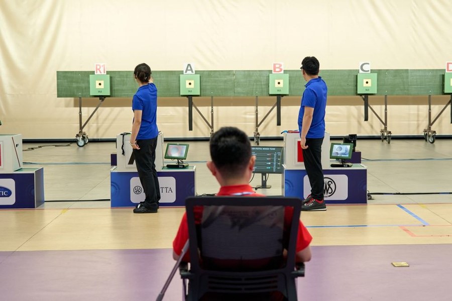 国际射联全项世界杯:中国队包揽首日两金