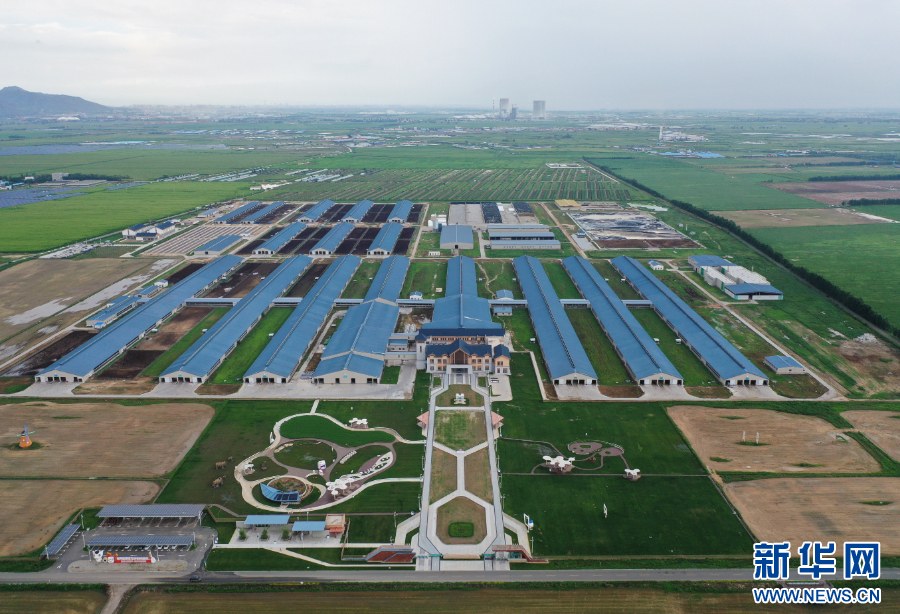 呼和浩特市伊利敕勒川生态智慧牧场